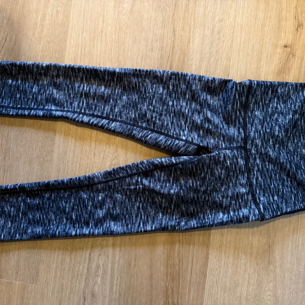 lululemon athletica Black Gray Leggings